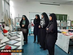 نمایشگاه دستاوردهای هنری آموزشکده دختران تبریز 2