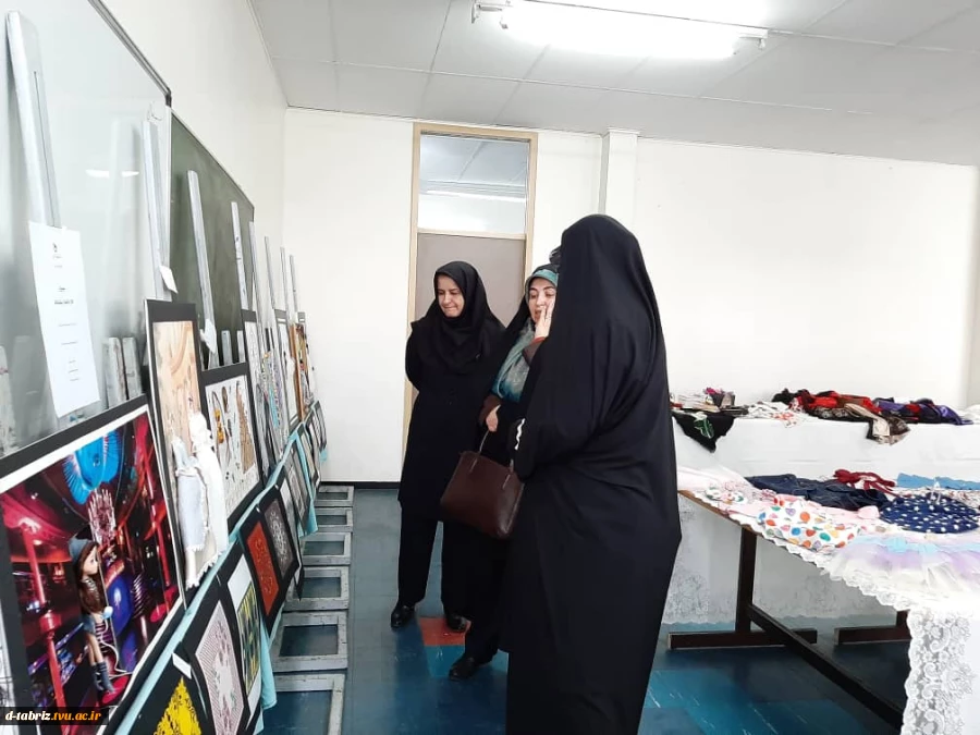 نمایشگاه دستاوردهای هنری آموزشکده دختران تبریز 3