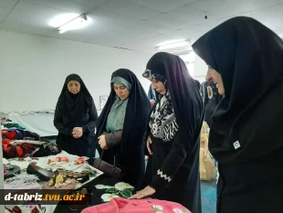 نمایشگاه دستاوردهای هنری آموزشکده دختران تبریز 7
