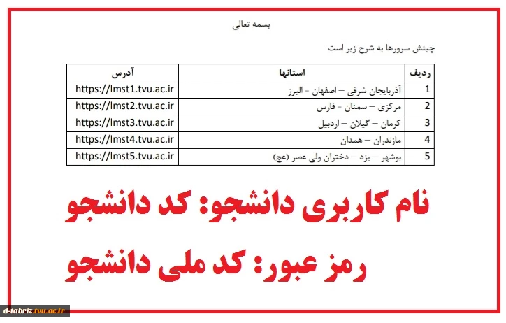 دوره های دانشگاه