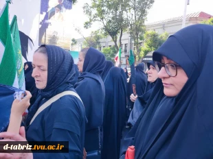 شرکت جمعی از کارکنان محترم آموزشکده در مراسم باشکوه تشییع و وداع با پیکر مطهر رهبر فقید انقلاب اسلامی 2