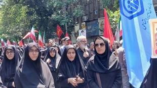 مراسم باشکوه وداع و‌عزاداری برای رهبر شهید انقلاب قائد امت اسلامی 6