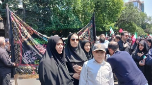 مراسم باشکوه وداع و‌عزاداری برای رهبر شهید انقلاب قائد امت اسلامی 7