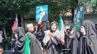 مراسم باشکوه وداع و‌عزاداری برای رهبر شهید انقلاب قائد امت اسلامی 8