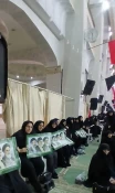 شرکت جمعی از همکاران دانشگاه ملی مهارت در مراسم عزاداری سومین روز پس از تدفین حجت‌الاسلام والمسلمین آیت‌الله العظمی سید علی خامنه‌ای 2