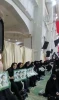 شرکت جمعی از همکاران دانشگاه ملی مهارت در مراسم عزاداری سومین روز پس از تدفین حجت‌الاسلام والمسلمین آیت‌الله العظمی سید علی خامنه‌ای 2