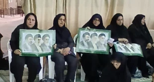 شرکت جمعی از همکاران دانشگاه ملی مهارت در مراسم عزاداری سومین روز پس از تدفین حجت‌الاسلام والمسلمین آیت‌الله العظمی سید علی خامنه‌ای 2