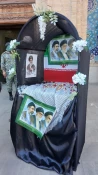 شرکت جمعی از همکاران دانشگاه ملی مهارت در مراسم عزاداری سومین روز پس از تدفین حجت‌الاسلام والمسلمین آیت‌الله العظمی سید علی خامنه‌ای 2